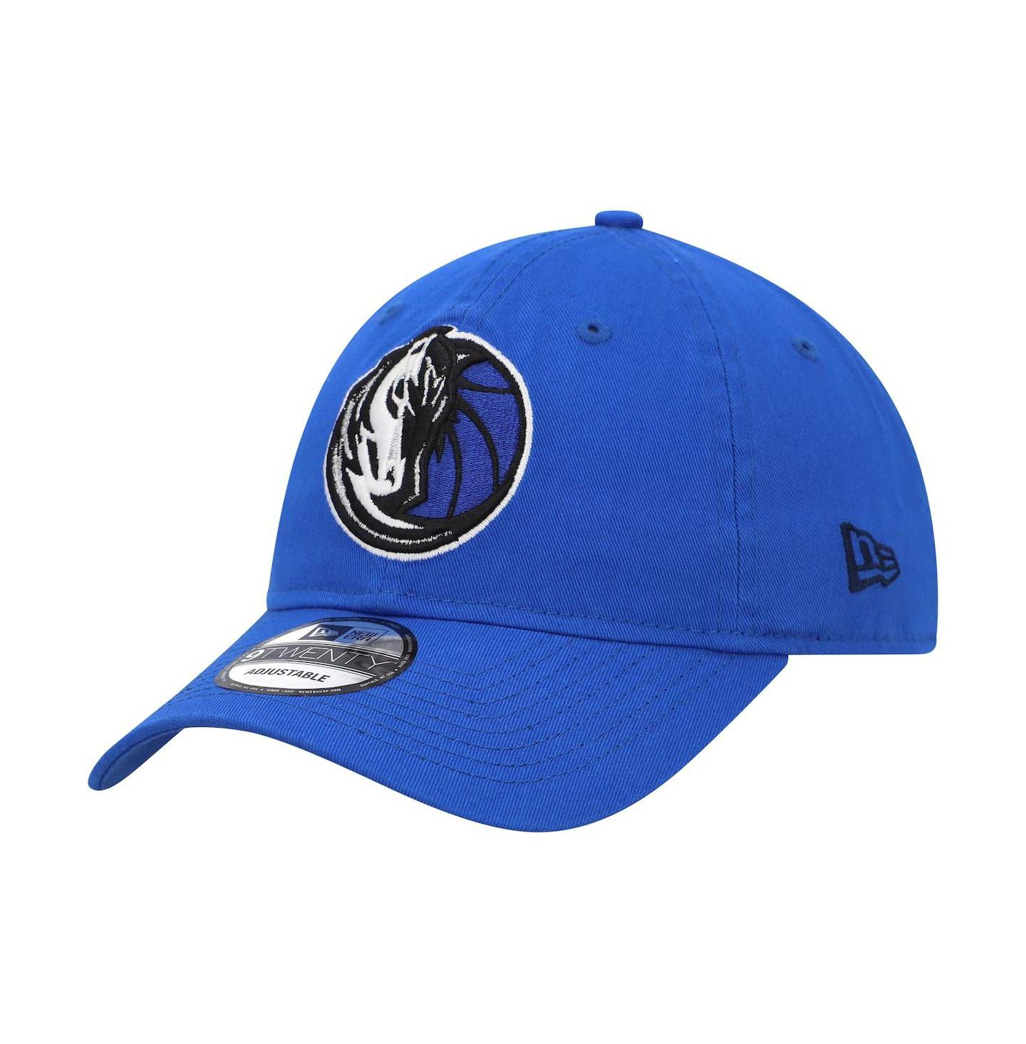 Мужская кепка New Era Blue Dallas Mavericks Team 2.0 9TWENTY Adjustable Hat — фото 1
