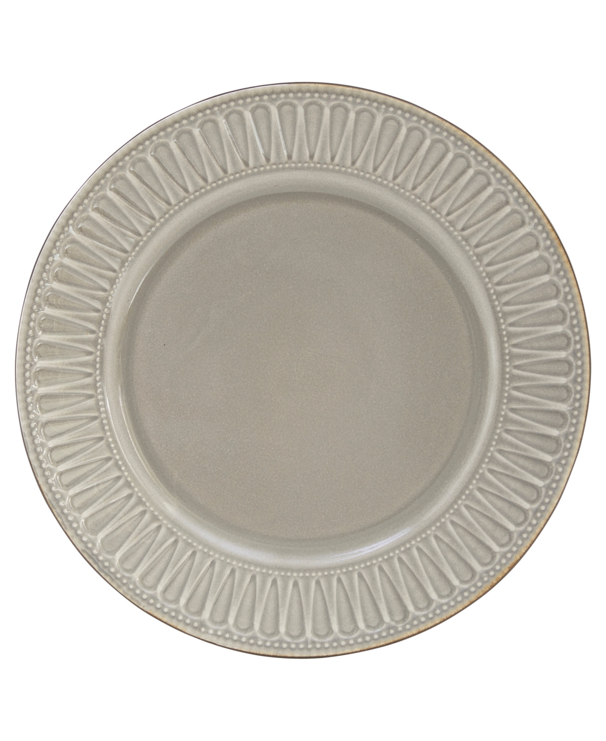 Baum Belle Grey 16 Pc. Dinnerware Set, Service For 4 In Grey