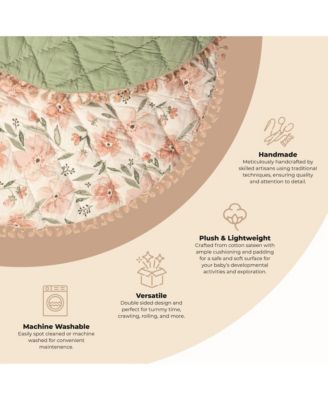 Baby Girls Parker Floral Quilted Playmat