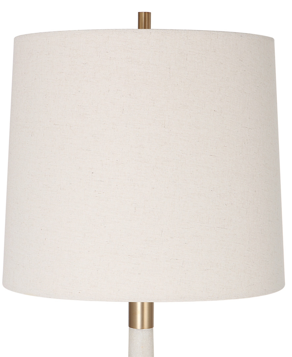 Uttermost Column Table Lamp In White
