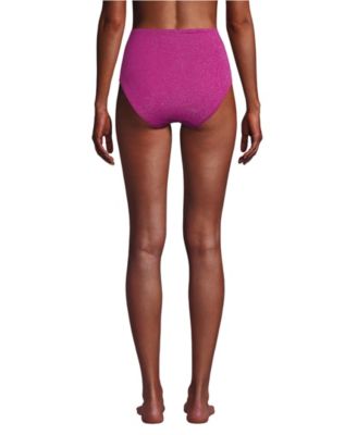 Women's Shine High Waisted Bikini Bottoms