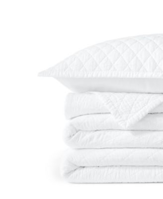 Solid Diamond Double Voile Quilt