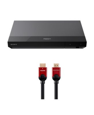 Sony UBP-X700 4K Ultra HD Blu-ray Player with HDMI Cable - Macy's