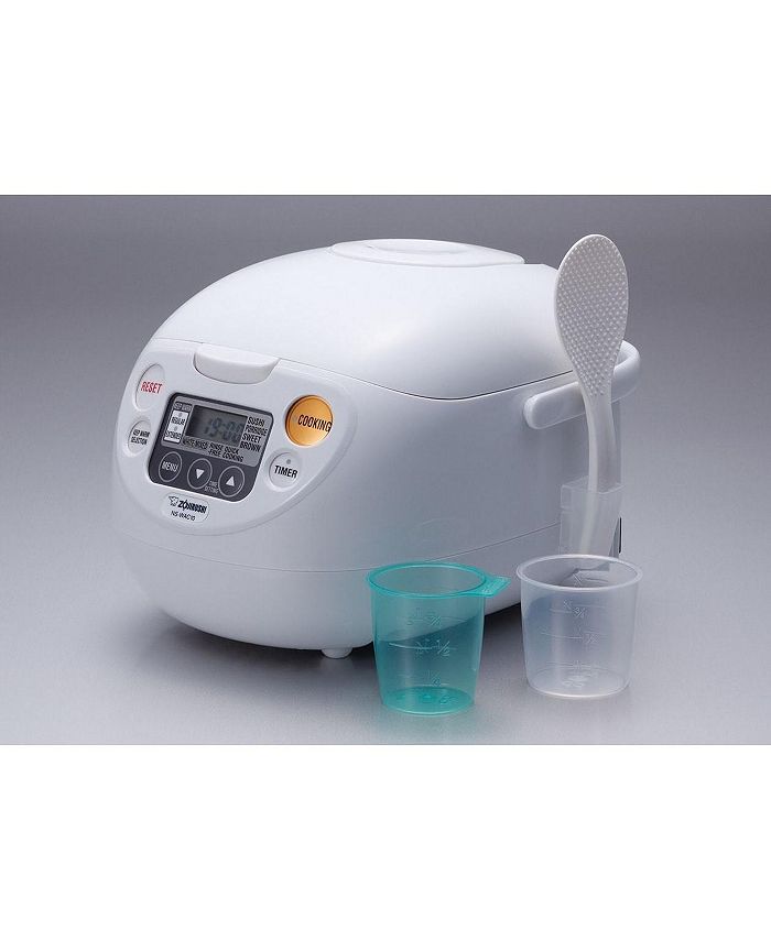 Zojirushi Rice Cooker and Warmer (10Cup/ Cool White) with Bowl