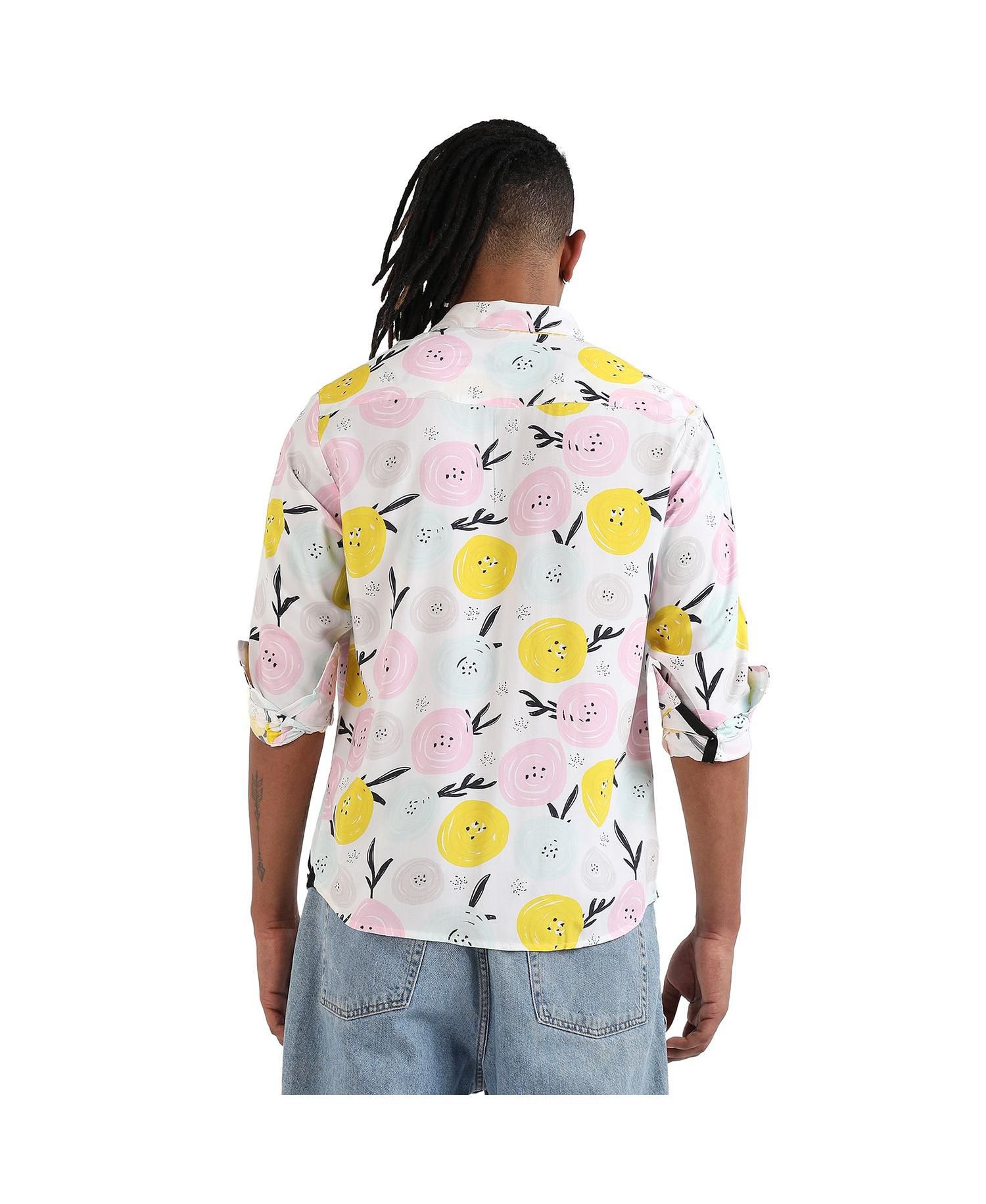 Men's EcoLiva Artistic Botanical Shirt