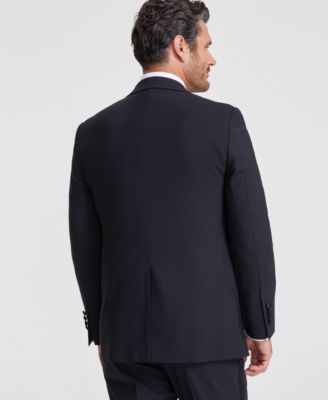 B by Brooks Brother Men's Classic-Fit Wool Blend Tuxedo Jacket