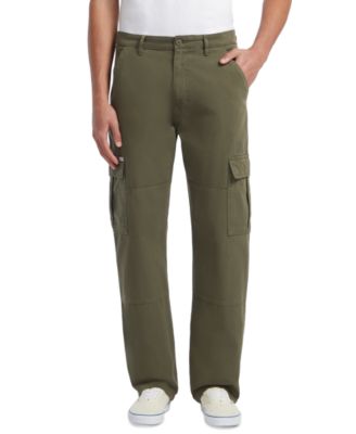 GUESS JEANS - Men's Regular-Fit Chino Cargo Pants