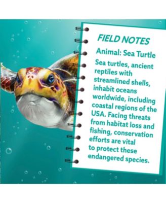 Sea Turtle 100 Piece Shaped Jigsaw Puzzle