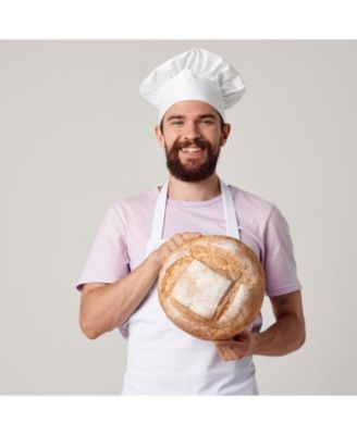 Arkwright Mariposa Bib Aprons (12 Pack), 33x30, Spun Polyester, Color Options, Adjustable Ties