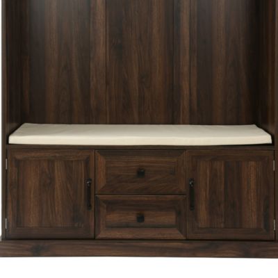 Streamdale Tiger Hall Tree with Hooks and Bench