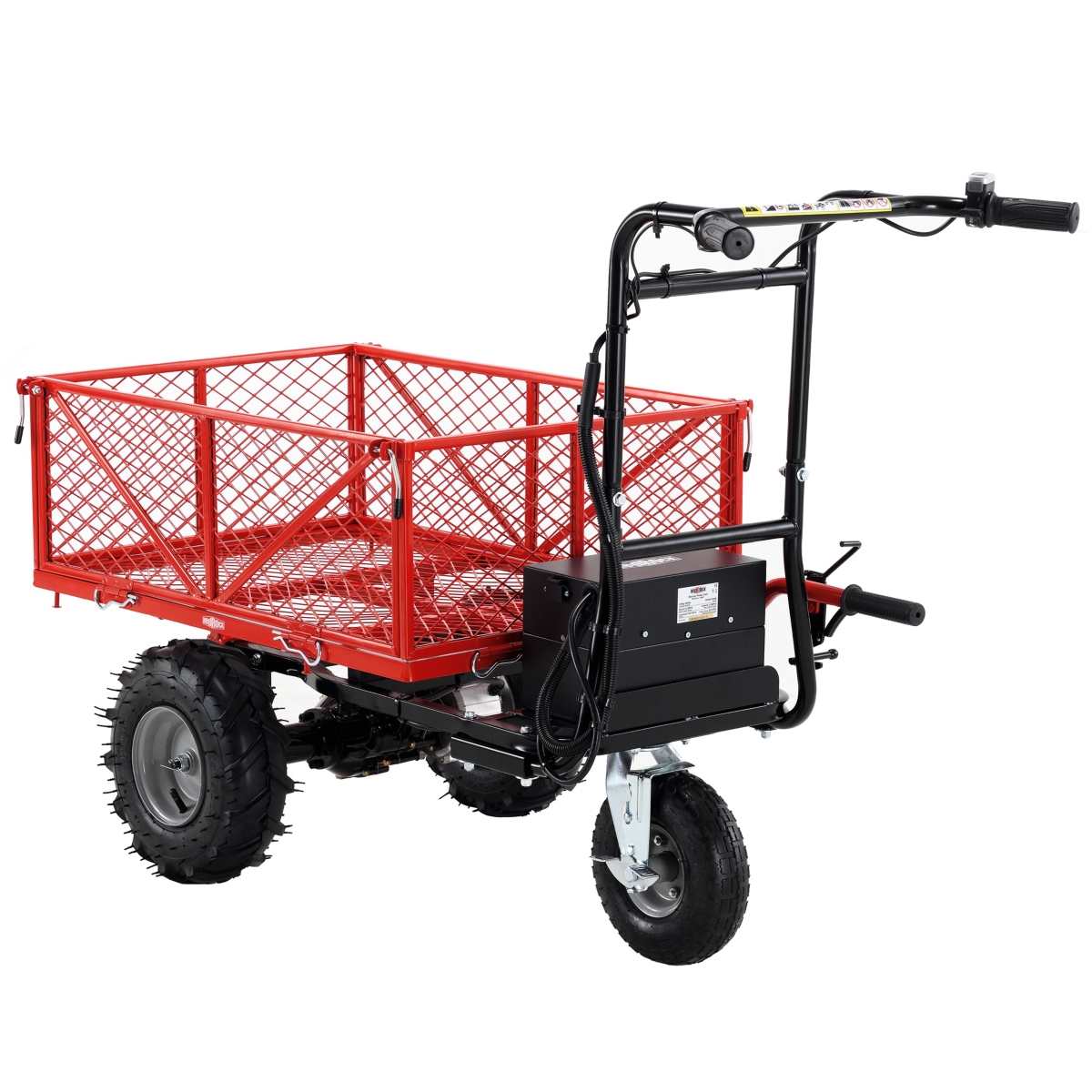 Streamdale Furniture Electric Utility Cart: 500 Lbs Capacity, 1000 Lbs Towing