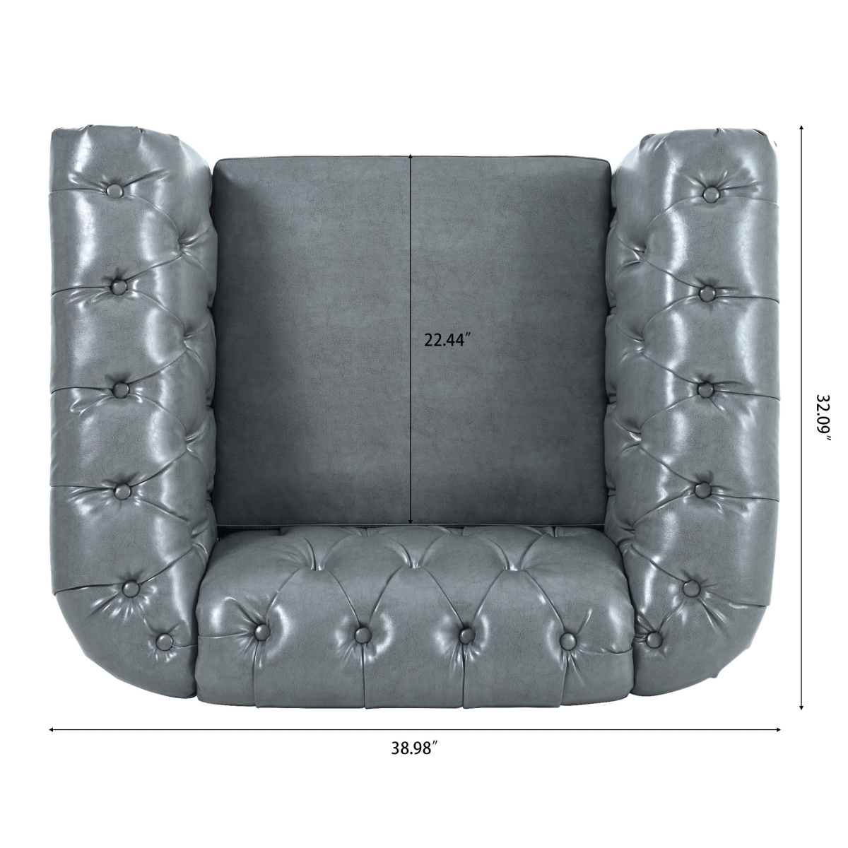 Streamdale Furniture 1 Seater Sofa For Living Room