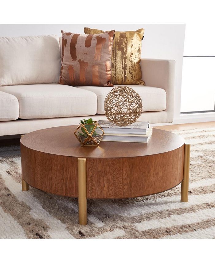 Safavieh Diangela Round Coffee Table - Macy's
