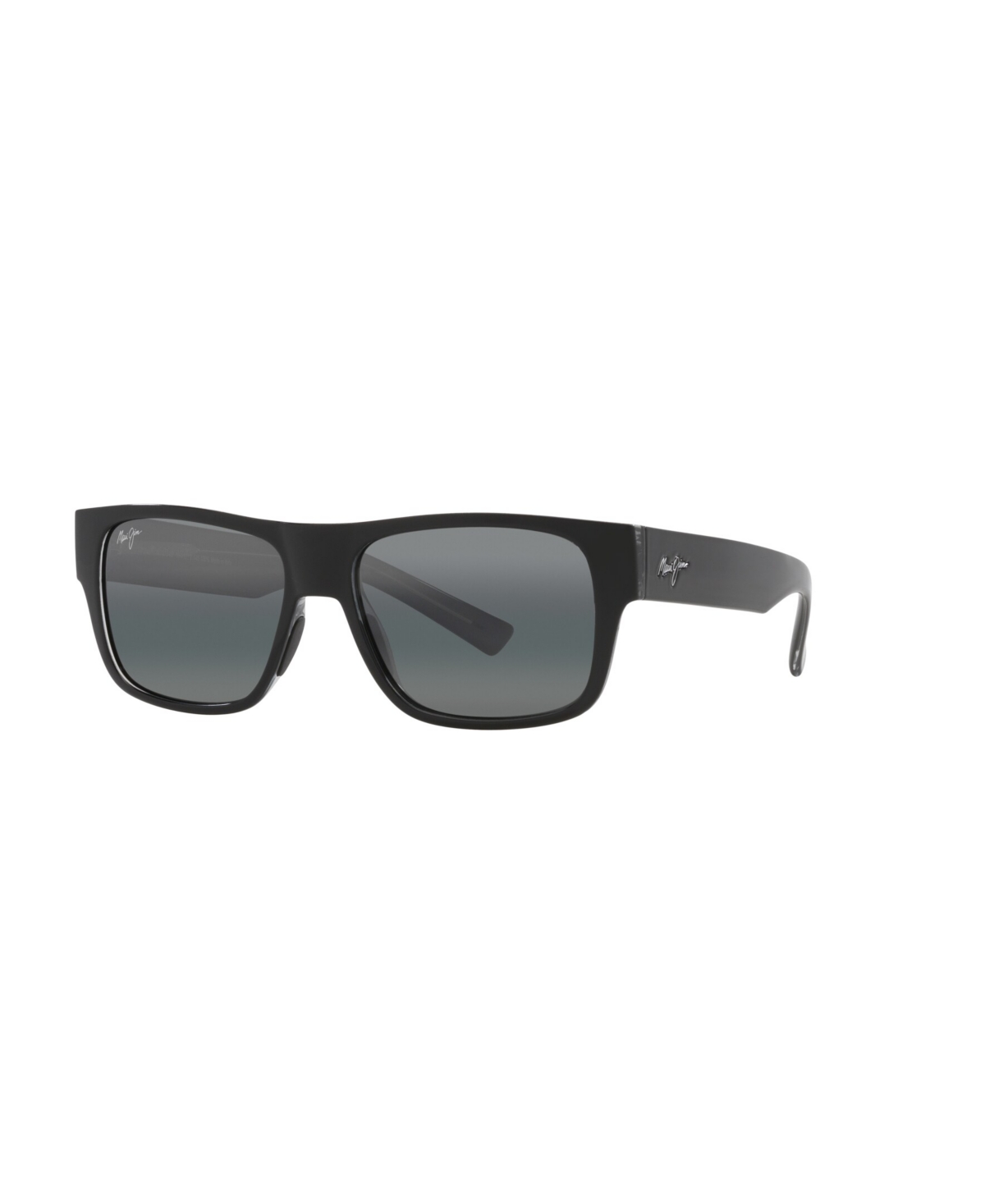 Men's and Women's Polarized Sunglasses, Keahi - Black Shiny