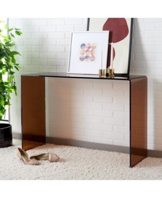 Taft Tempered Glass Console Table