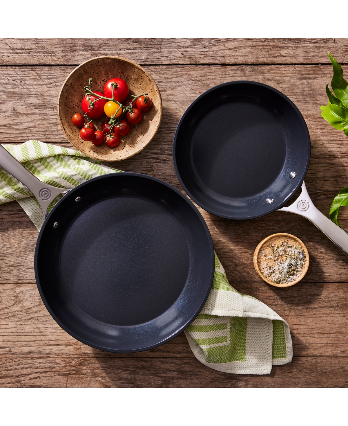 Le Creuset Essential Nonstick Ceramic 2-pc. Frypan Set In No Color