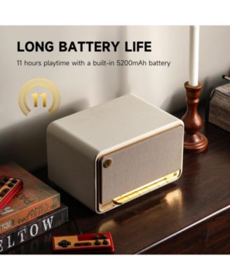 D32 Tabletop Bluetooth Speakers, Portable Retro Wireless Speaker