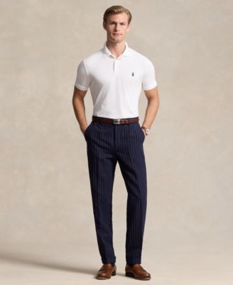 Men's Classic-Fit Stretch Mesh Polo Shirt