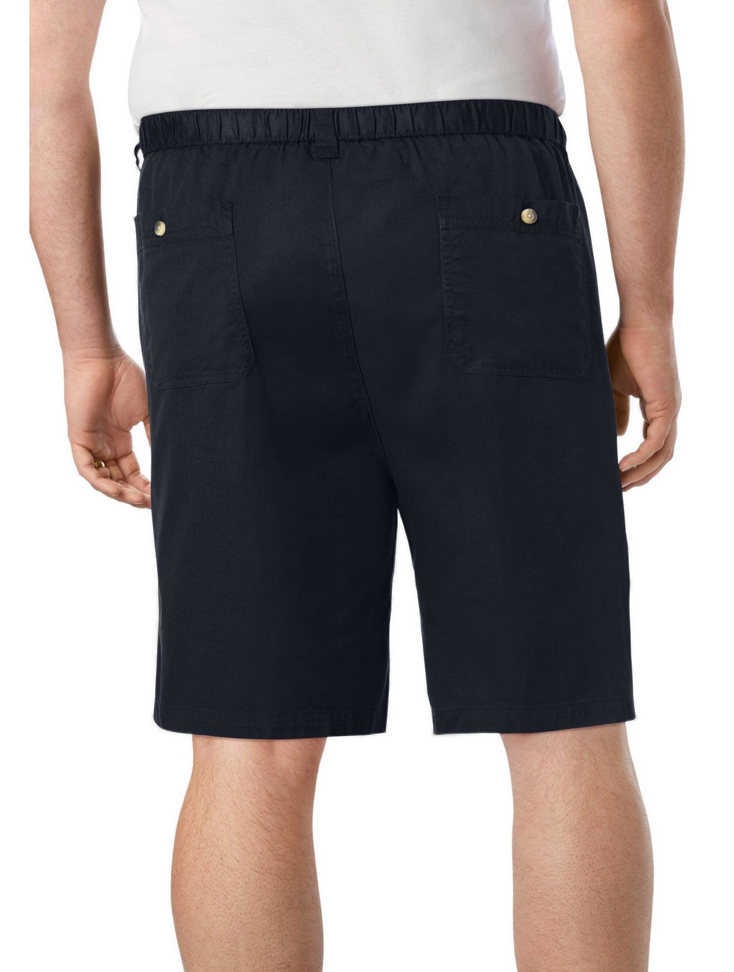 Tall Knockarounds 8" Full Elastic Plain Front Short