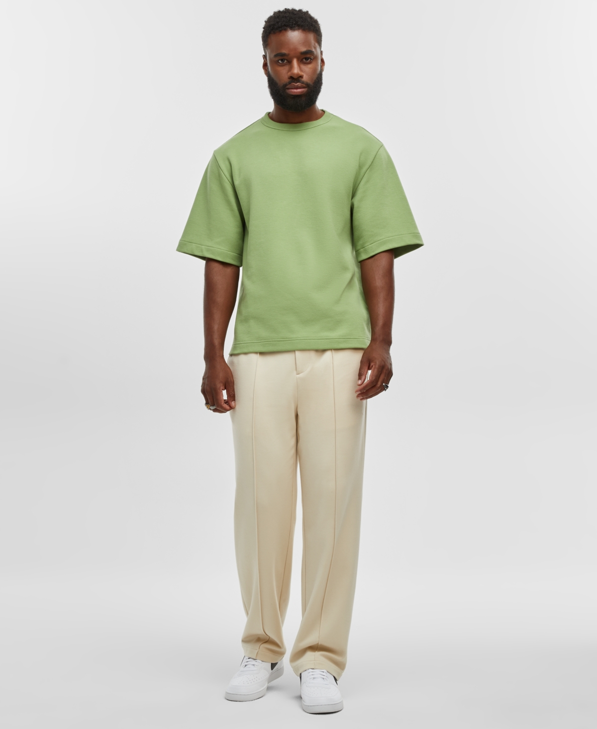 Mode of One Men's Regular-Fit Tailored Knit Pants, Created for Macy's