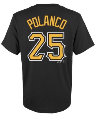 Majestic - Kids'' Gregory Polanco Pittsburgh Pirates Player T-Shirt