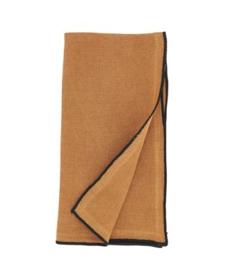 Stonewashed Stitch Border Table Napkins Set of 4,20"x20"