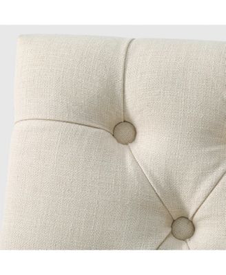 Upholstered Button Tufted Dining Side Chair