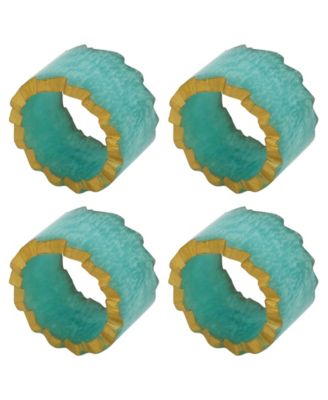 Resin Artistry Napkin Ring Set of 4
