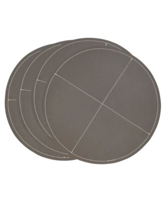 PU Leather Luxe Placemat Set of 4,15"x15"