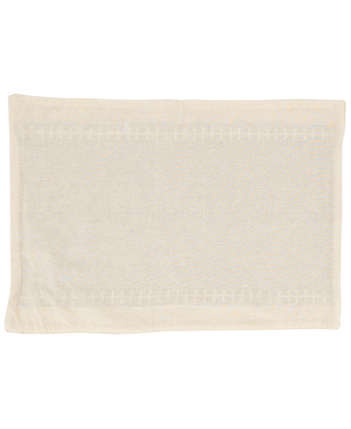Saro Lifestyle Whipstitched Border Design Placemat Set of 4, 14"x20"