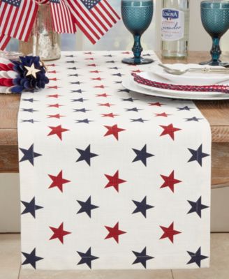 Saro Lifestyle Patriotic Collection In Red,white,blue