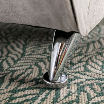 Streamdale Modern Indoor Linen Chaise Lounge