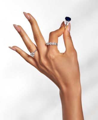 IGI Certified Lab Grown Diamond Engagement Ring (2-1/3 ct. t.w.) in 14k White Gold