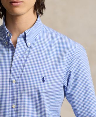 Men's Slim-Fit Stretch Poplin Shirt