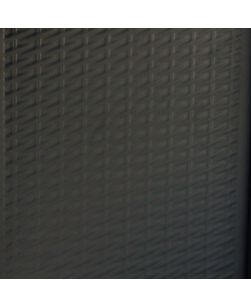 28" Wicker Rattan Fire Pit Table - Grey