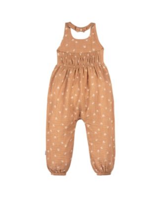 Toddler Girls Gauze Halter Romper
