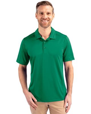 Men's Cutter and Buck Prospect Textured Stretch Recycled Short Sleeve Polo
