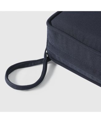 Outdoor Patio Furniture Seat Chair Square Cushions with Piping. Set of 2, 20" x 19"