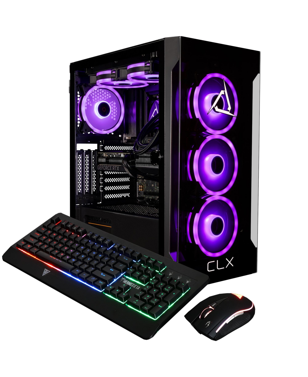 Clx Set Gaming Desktop - Liquid Cooled Intel Core i7 13700KF 3.4GHz 16-Core Processor, 32GB DDR5 Memory, GeForce Rtx 4060 Ti 8GB GDDR6 Graphics, 1TB