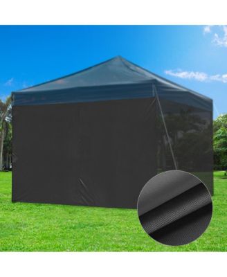 InstaHibit Universal Privacy Sidewall UV30+ Fits 10x10ft Canopy 1 Piece Gazebo