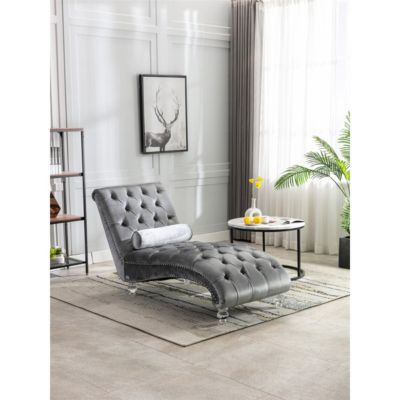 Streamdale Leisure Concubine Sofa With Acrylic Feet