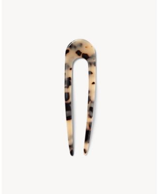 French Hair Pin - Blonde tortoise