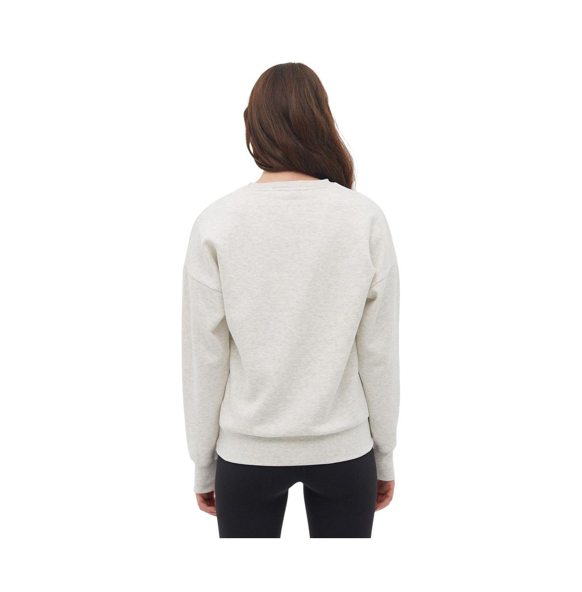 Bench Dna Women's Avyanna Deboss Logo Crew Neck Sweatshirt