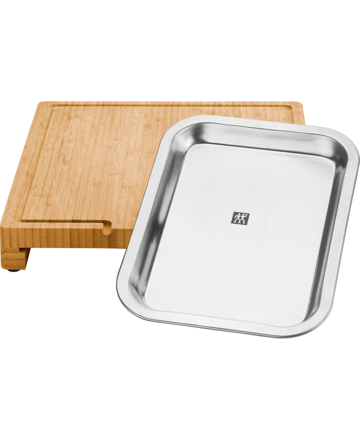 Zwilling Bbq Cutting Board With Tray In Silver
