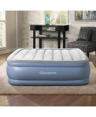 Hi Loft 16" Raised Inflatable Blow-Up Bed, Powerful Pump, Adjustable Air Mattress