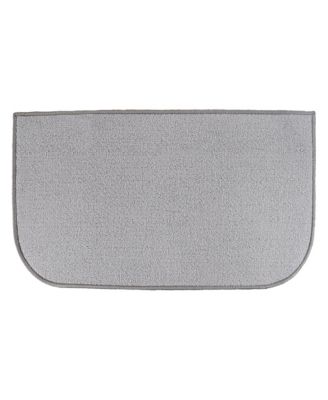 D-Shape Kitchen Throw Rugs (18x30 in.), Non-Skid Backing, Color Options