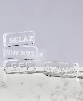 Paroles Relax Glass Paperweight