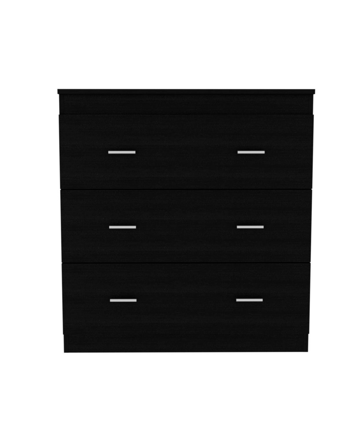 Montclair 3-Drawer Dresser Black - Black