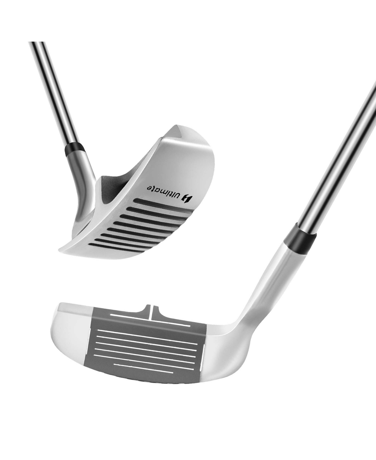 Golf Chipper Right-Handed Chipping Club Stainless Steel Head Batting Aid Line - Silver