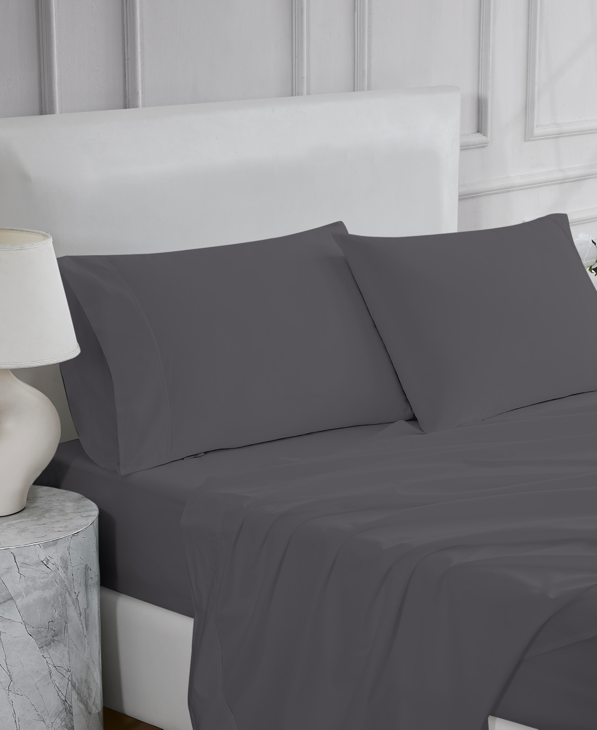 Color Sense 300 Thread Count 100% Cotton Sateen -Pc. Sheet Set